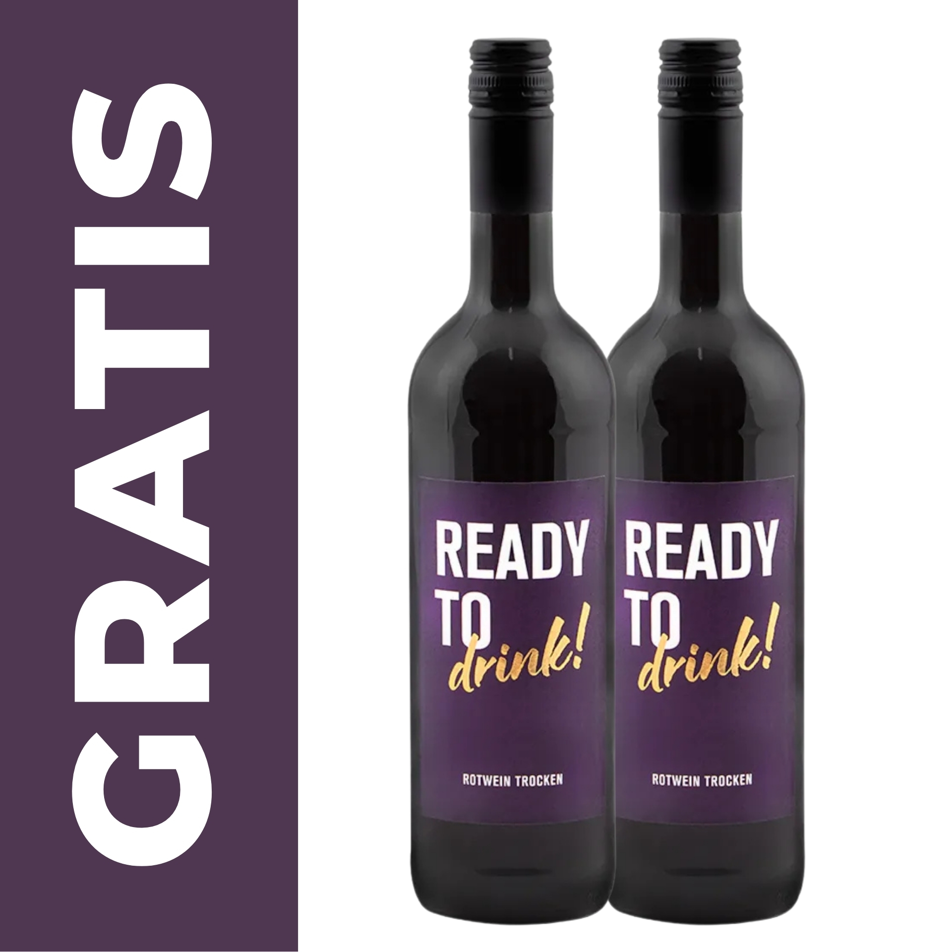 2 x Ready to drink GRATIS